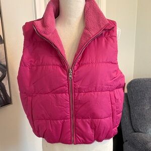 Tek Gear Pink Puffer Vest